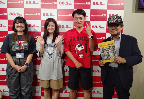 久々にスタジオで小山田匠と清水由紀とアキオで映画雑談です！！